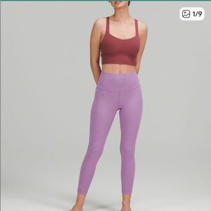 Lululemon Align‎ High-Rise Pant 25” Wisteria Purple 8